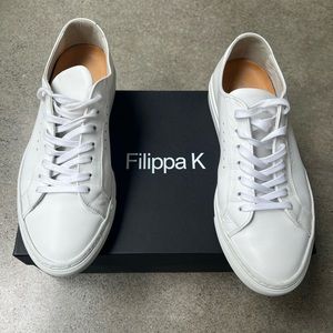 NIB Filippa K Kate Low Sneaker, White, size 39 (US8)